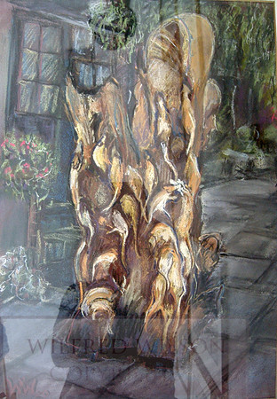 #36 Caerleon : Carving of Rats In the Ffwrwm