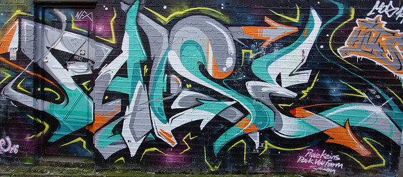 Graffiti near and around Pound Lane