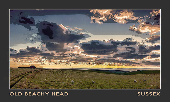 BEACHY HEAD LIGHT EAST SUSSEX