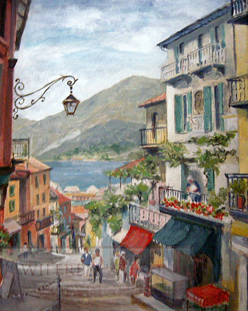 Italy Via Suberlloni Lake Como