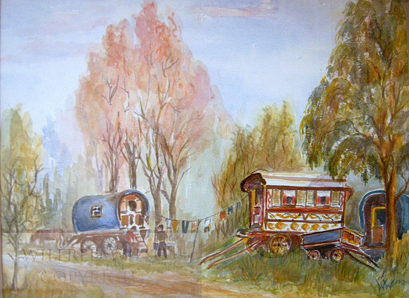#65 Gipsy Caravans : The Moors : 1951