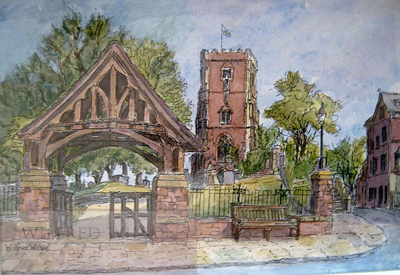 St Woolas Cathedral Newport 1970