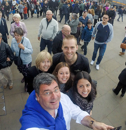The Wilsons at the Tower of London Poppies -0321349