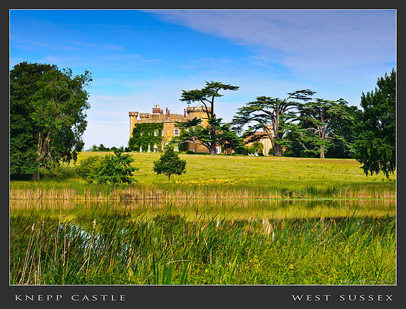 Views of Knepp Castle House