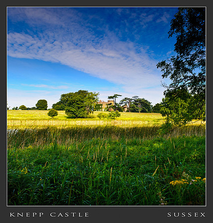 Views of Knepp Castle House