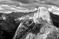 Yosemite Half Dome  BW