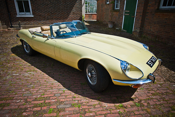 Jaguar E Type Classic car