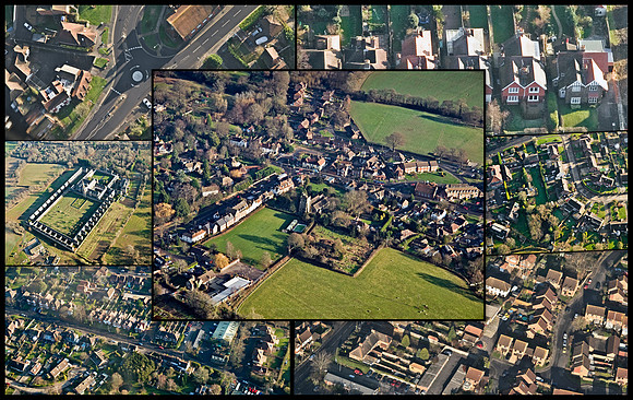 Cowfold aerial montage