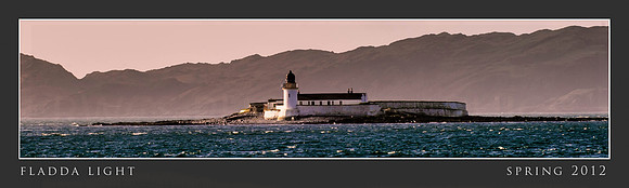 Fladda Light : Fladda Slate Island LUING