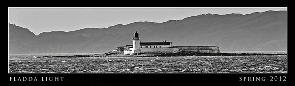 Fladda Light : Fladda Slate Island LUING