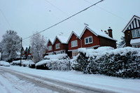 Cowfold Woodville : Snow