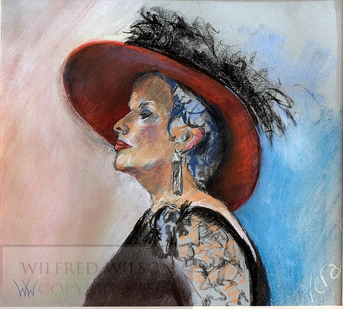 #60 Lady in the Red Hat