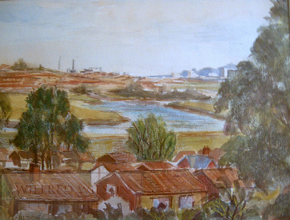 #12 Lodge Road : CAERLEON : A View of Home Farm