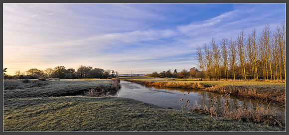 LOCK BRIDGE  : Sussex Winter views