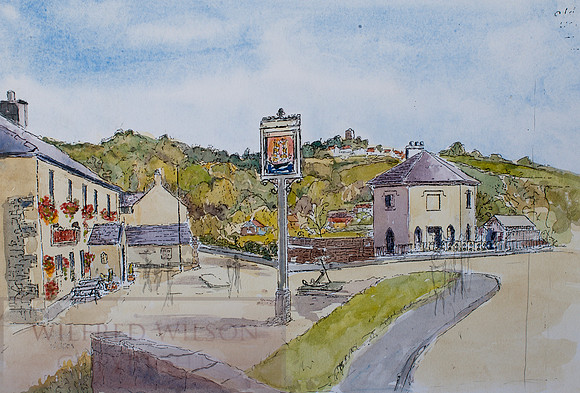 The Ship Inn and toll house Caerleon