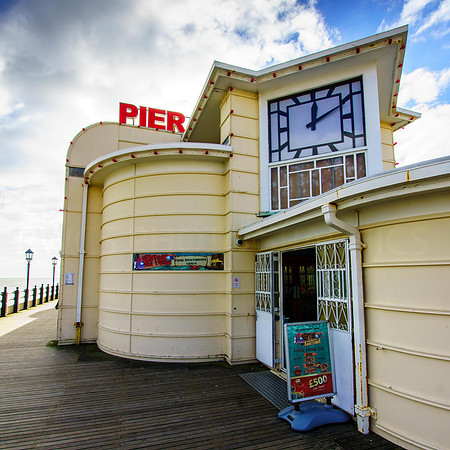 Worthing Pier Clock 2015