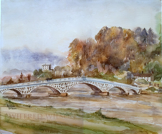 RIVE WYE CHEPSTOW Bridge