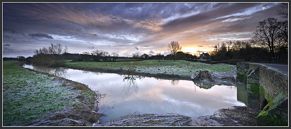 Mockbridge  Sussex Winter views
