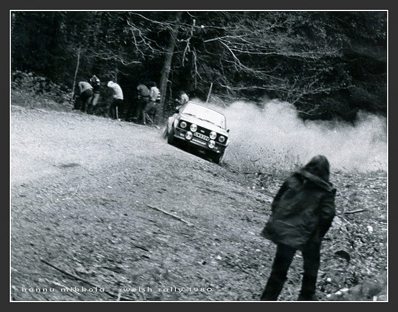 Welsh Rally 1980 -Hannu Mikkola