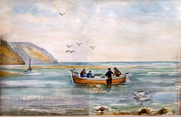 #28 Gwbert  Salmon fishermen