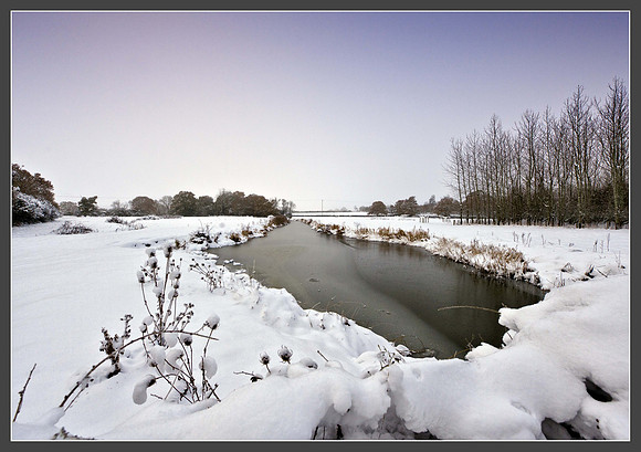 Lock BRIDGE  : Sussex Winter views