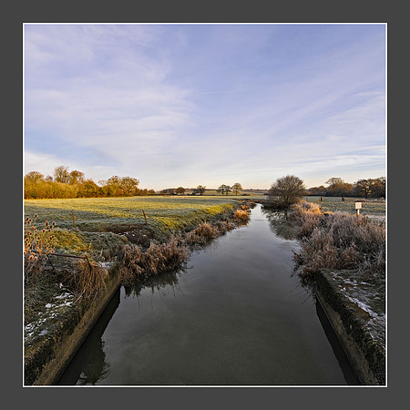 Lock BRIDGE  : Sussex Winter views