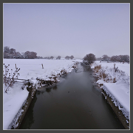 Lock BRIDGE  : Sussex Winter views