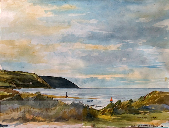Gwbert On Sea A view from the caravan
