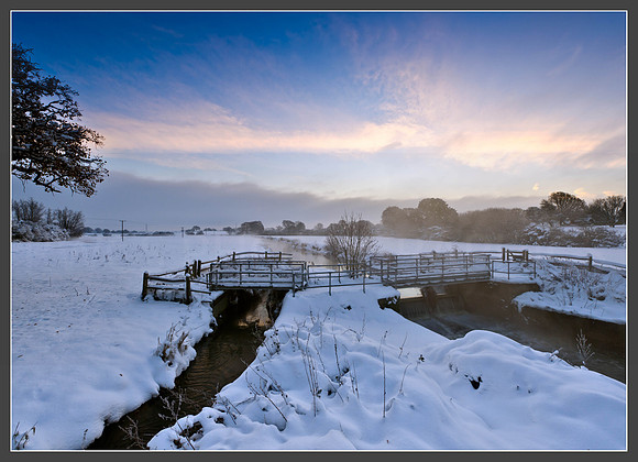 WINEHAM Bridge  : Sussex Winter views
