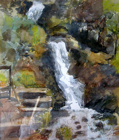 #101 North Wales Waterfall