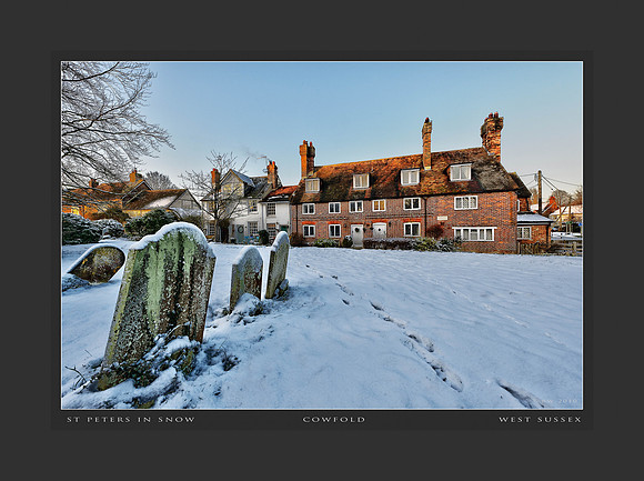Cowfold Church Yard Autumn & Winter--6