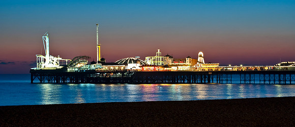 Brighton Pier at Night