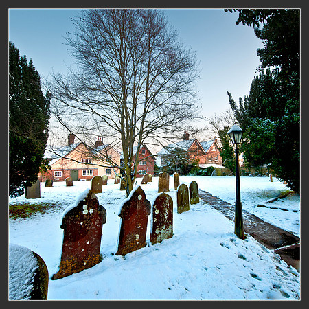 Cowfold Church Yard Autumn & Winter--2-2