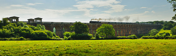 BRITANNIA 70000 ON BALCOMBE VIADUCT