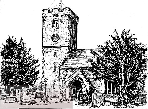 Lych Gate St Cadoc's church Caerleon