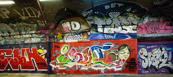 Banksy Tunnel 2014