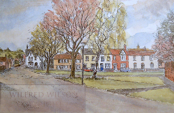 #40 Caerleon : Goldcroft common The Drovers Print